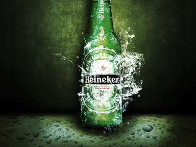 Artwork Heineken by giuseppe conte on Dribbble