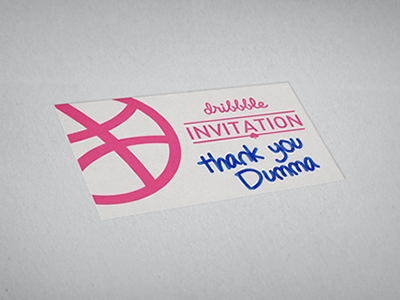 thank you Dumma card invitation invite pink thank you thanks tnx