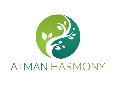 Alternative Healing Logo branding coloful design equilibrium green harmony heal healing life logo tree tree of life yang yin yinyang zen