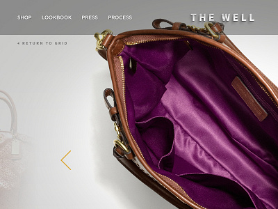 Bags Pitch carousel design ecommerce navigation pdp product product detail page web design website wip