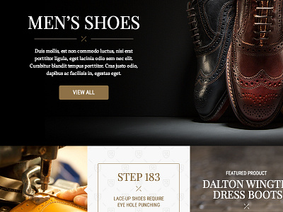 Category Page - Men's Shoes