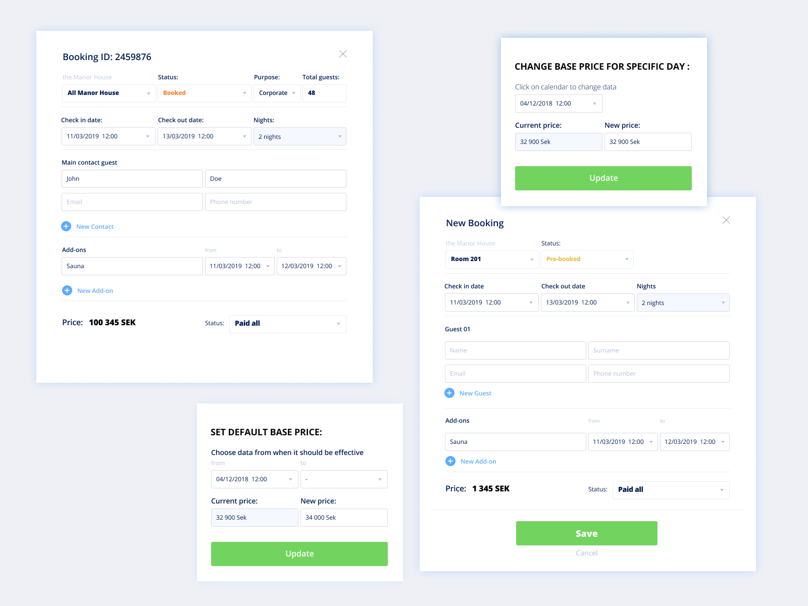 pop ups for dashboard by Mary on Dribbble