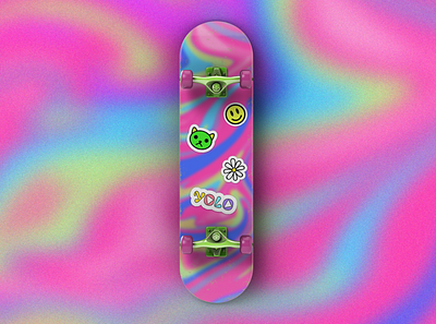 My kind of Deck 🏄🏻‍♀️🤟🏻 abstact design pattern skateboard