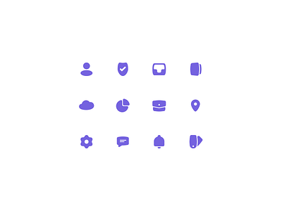 Rounded Iconset design icon iconography icons iconset ui