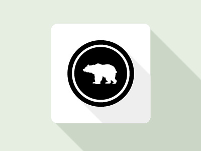 bear flat icon