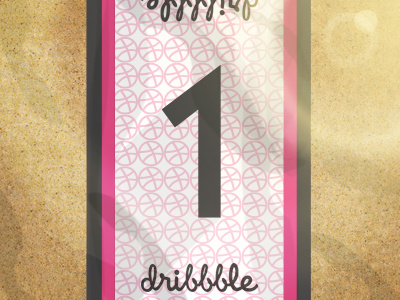 One more dribbble invite dribbble invite one