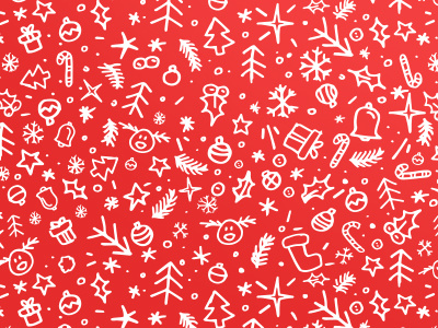 Christmas Hand Pattern