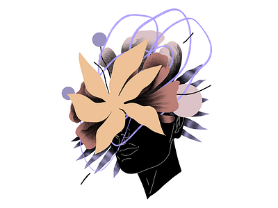 Florence design editorial flower illustration minimal plants