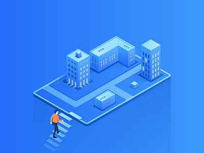 Isometric Illustration abstract buy product city dribbble icon illustraion illustration illustrator isometric isometric design isometry vector