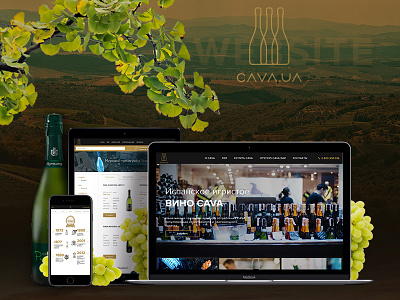 CAVA cava design shop store ux website wine