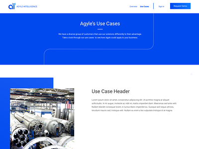 Use Cases redesign ui ux web web design website