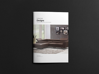 Interior Brochure Template brochure design editorial interior layout magazine minimal printdesign templates