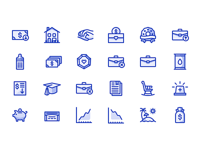 Some fun icons blue icon iconography icons