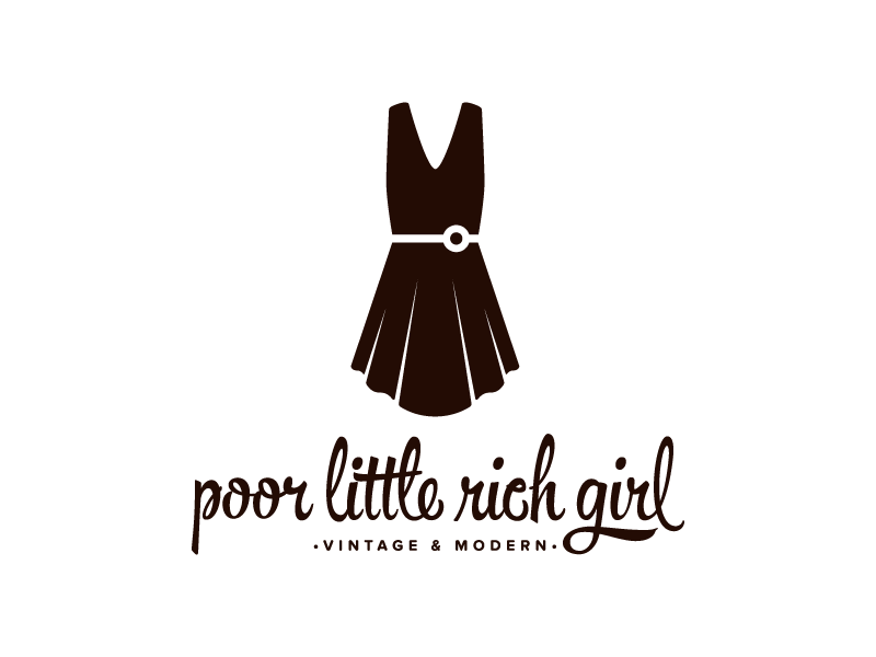 Poor Little Rich Girl Logo By Scott Williams On Dribbble