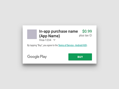 Google Play In-App Purchase Dialog dialog download freebie google in app play