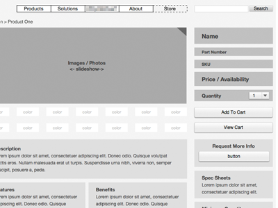 Wireframing ecommerce grey grey box products this is awesome wireframes wow