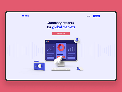 Landing page for finance services design figma finance fintech landing design stock ui web