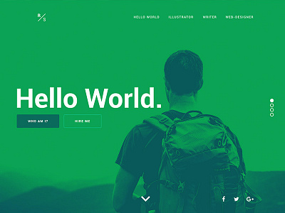 Creative Front-Page Slider Template