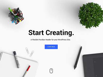 WordPress Inspiration Header