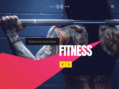 Fitness Club Template for WordPress content blocks free slider template hero image intro module parallax parallax website slider slider plugin slider revolution template wordpress wordpress slider