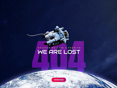 404 Error Page - Space Theme 404 error 404 error page astronaut free slider template slider revolution space wordpress wordpress slider