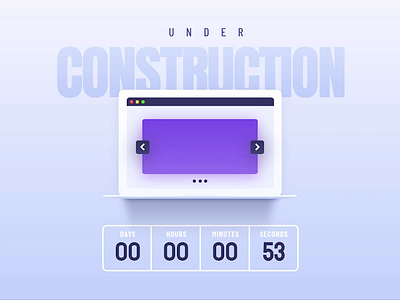 Under Construction Animation animation coming soon design launching soon slider plugin slider revolution under construction wordpress wordpress slider