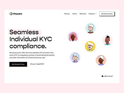 SaaS landing page