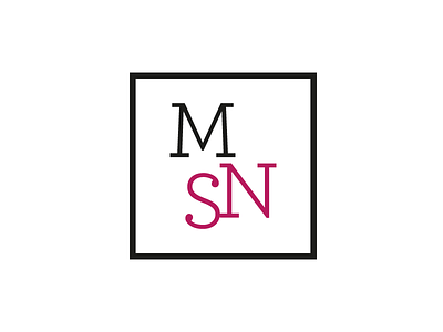 MSN - a Museum logo brand design graphics logo museum