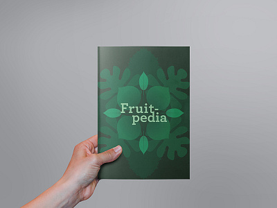 Fruit-pedia - Botanical book book botanical editorial flower fruit graphics green illustration leaves