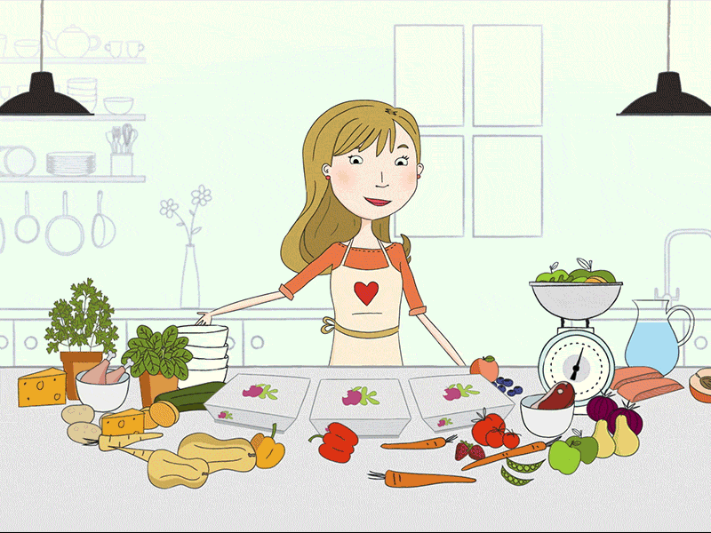 Annabel Karmel TV Ad - Nicholas advert animation baby character character design food kitchen magic toddler tv ad tvc