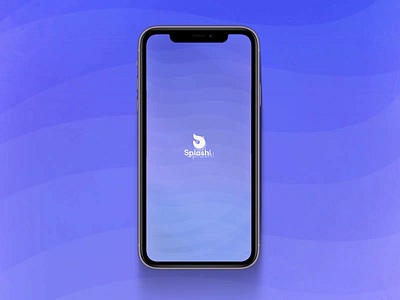 Animated "Splash" Screen adobe photoshop adobexd animation autoanimate iphone mockup mockup design mockup psd prototype prototypemode videotimeline