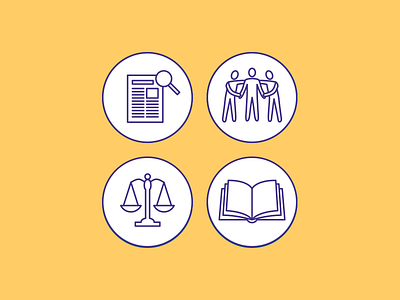 NCEA Elder Justice Icons education elder justice flat icons illustration illustrator line art policy practice research vector