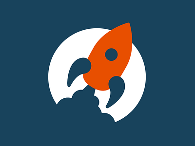 Start Btn Launching Soon rocket startup