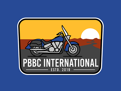 Motorcycle Patch illustraion logo motorbike motorcycle motorcycles patch sticker