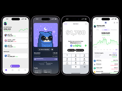 Moni Web3 portfolio tracker