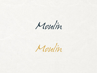 Moulin logo hover logo state