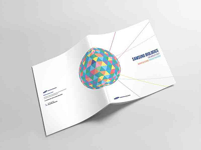 SAMSUNG BIOLOGICS BROCHURE DESIGN