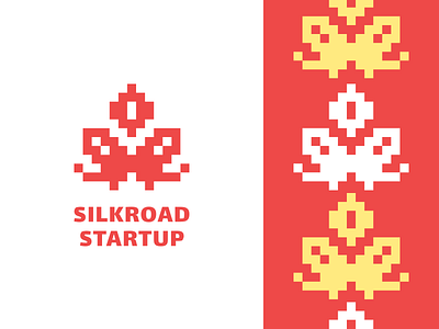 Silkroad Startup Logo event flat logo road silkroad startup