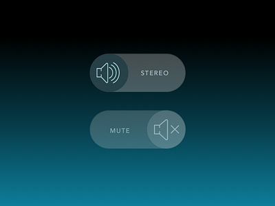 Daily UI 015 On/Off Switch dailyui media player on off switch switch ui