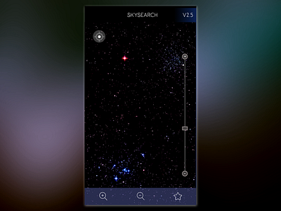 Sky Map constellations map sky map space star gazing star map ui design