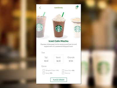 Food / Drink Menu by Alina Alam on Dribbble