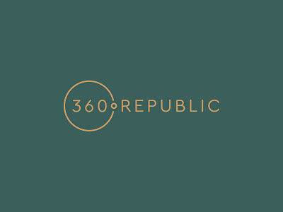 360ºREPUBLIC - Advertising Studio 360 branding circle icon logo republic total world