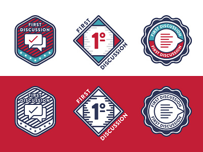 First Discussion Badges