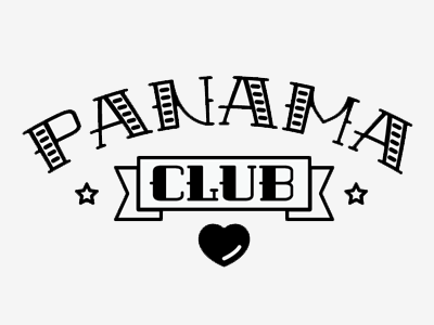 Panama Logo heart logo panama street art