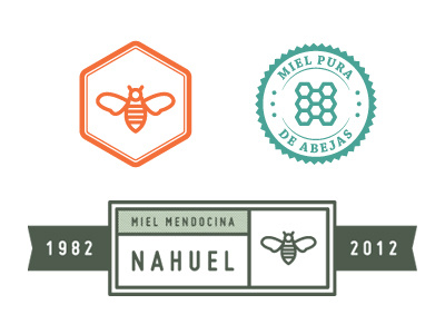 More samples for Nahuel's Honey bee desert honey mendoza miel nahuel vintage