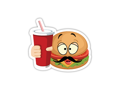 Award Winning Sticker pack (burgerji) for HIKE Competition