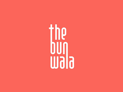 The Bun Wala brandidentity branding brandingdesign bun food graphicsdesign logo logotype typo typography