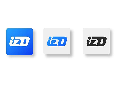 IEO Logotype app brand identity gradient gradient icon icon logo logotype mark typography ui