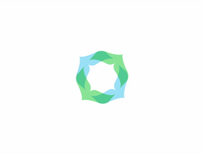 ECOllab animation blue brand identity design graphicsdesign green icon logo mark minimal motion animation motion art