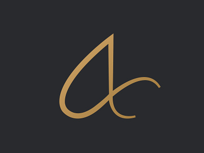 Adirah-Brandmark apparel logo brand and identity brand identity branding design elegant design fashion fashion branding gold gradient icon icon logo mark monogram logo